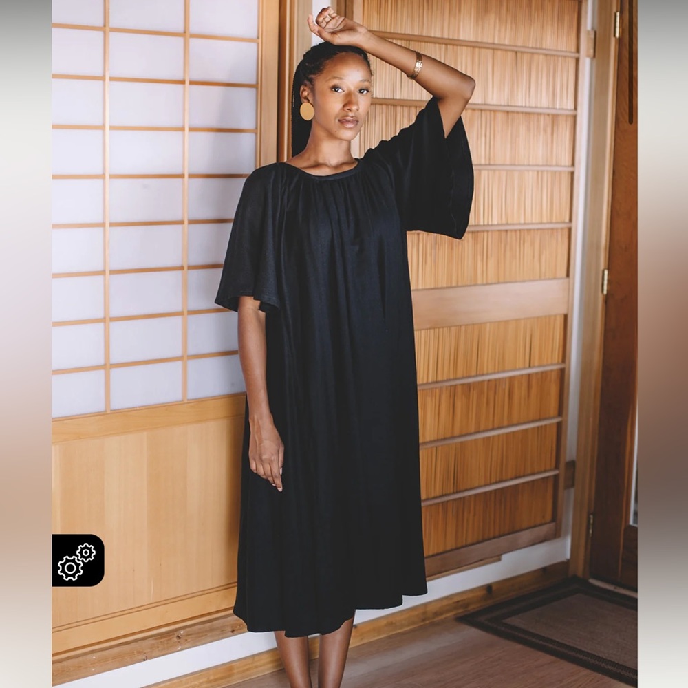 Brand New Aliya Wanek Ime Dress in black, size XS